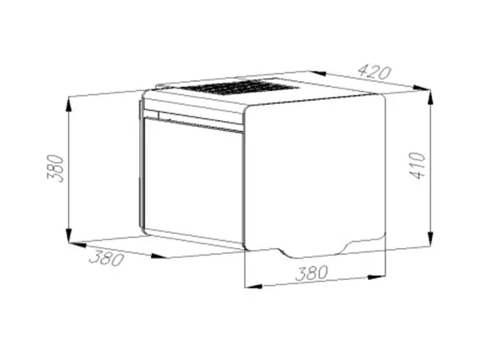 Maunfeld BOX QUADRO 40 Black.3