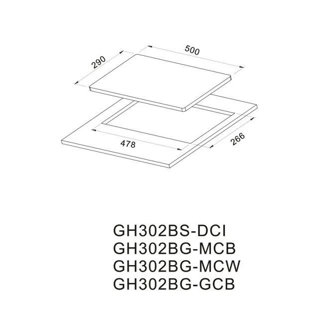 Maunfeld GH 302 BG-MCW.2