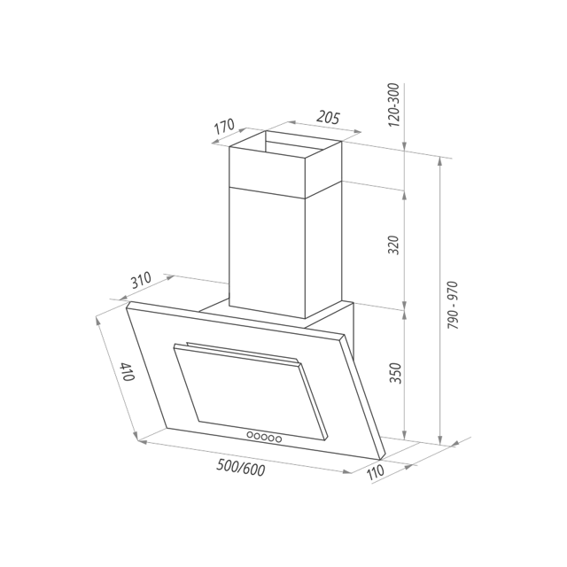 Maunfeld TOWER C 60 White.1