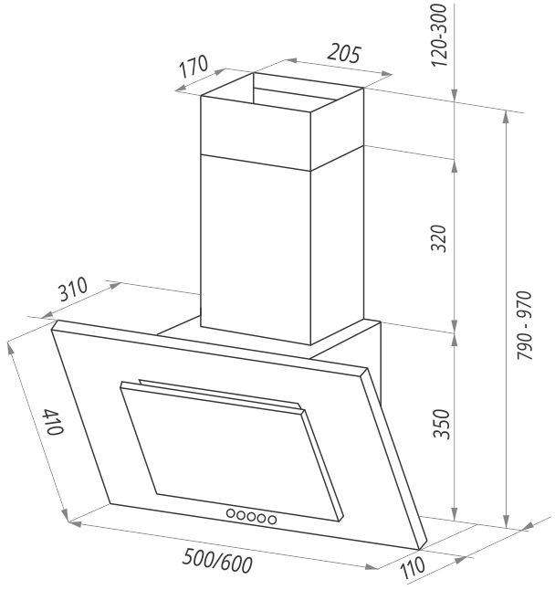 Maunfeld TOWER C 60 Black.8