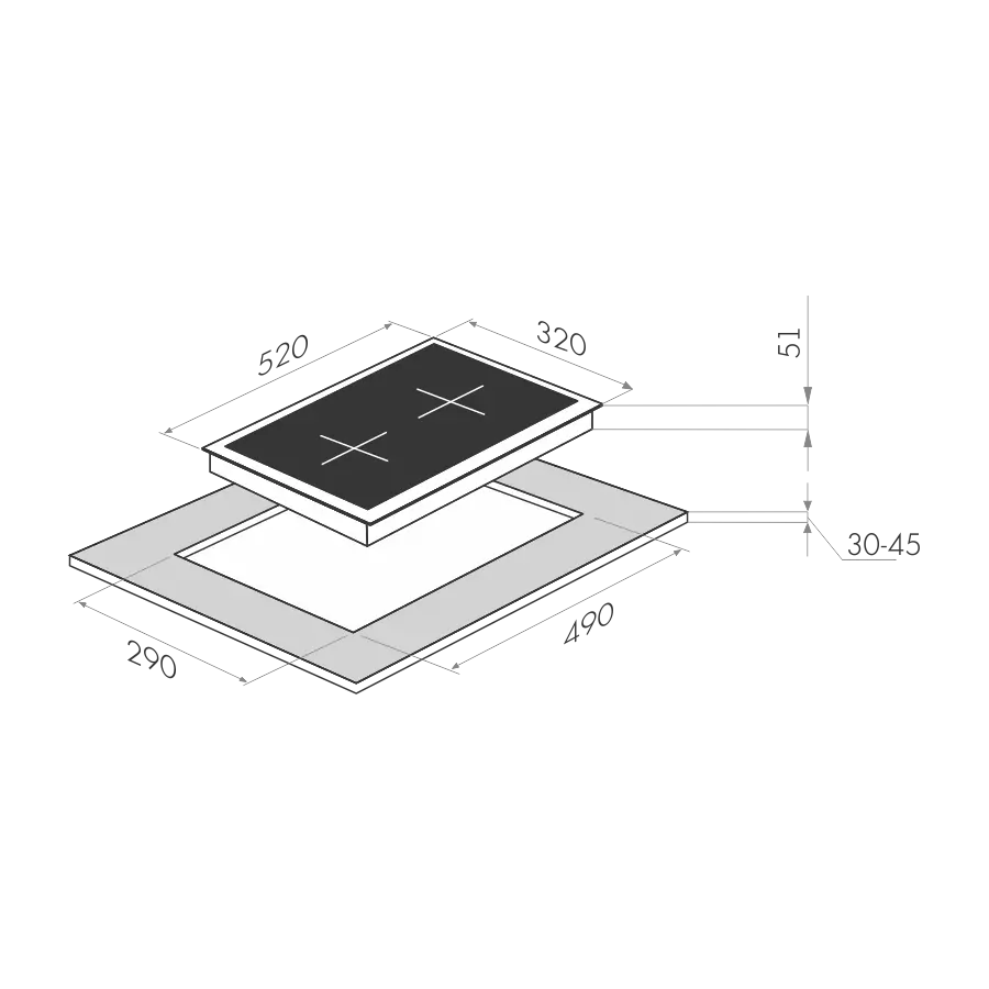 Maunfeld MGHG 32 21B.1