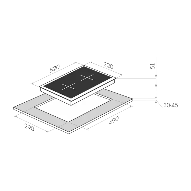 Maunfeld MGHG 32 21B.1