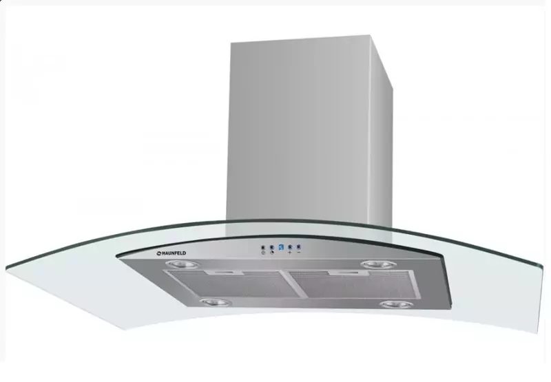 MAUNFELD Ancona ISLA 90 см INOX glass.0