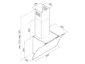 Maunfeld Blast Push 60 White Glass White.1