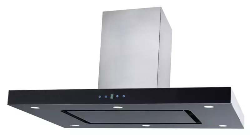 Maunfeld HARBOUR Glass (Isla) 90 INOX Glass Black.0