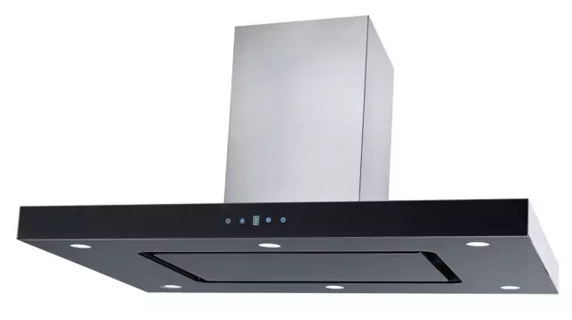 Maunfeld HARBOUR Glass (Isla) 90 INOX Glass Black.0