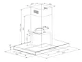 Maunfeld HARBOUR Glass (Isla) 90 INOX Glass Black.2