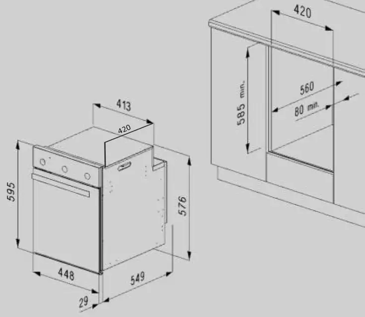 Maunfeld  MEOXS 436WL.1