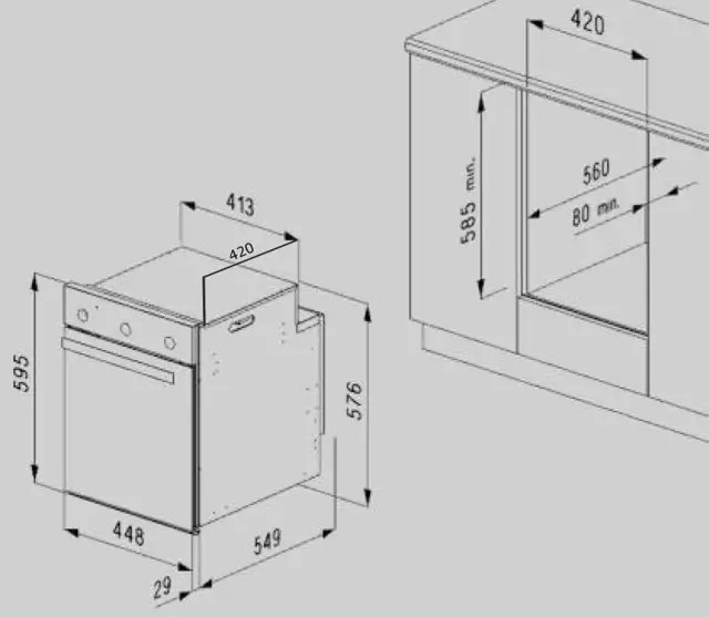 Maunfeld  MEOXS 436WL.1