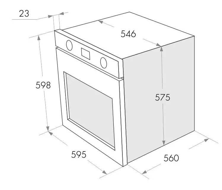 Maunfeld MEOFG 676RBG TRS.1