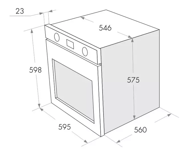 Maunfeld MEOFG 676RBG TRS.1