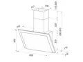 Maunfeld TOWER TOUCH 60 White Glass Black.1