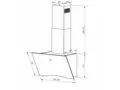 HOMSair TEFFI 60 Glass White.7