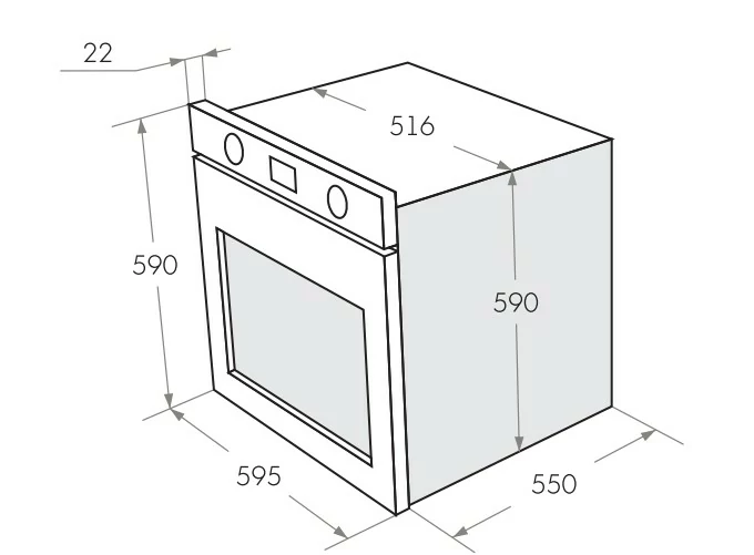 Maunfeld AEOC.575W.7