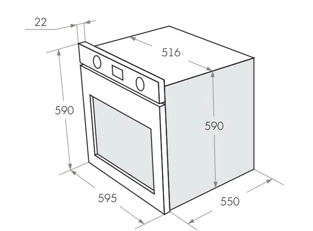 Maunfeld AEOC.575W.7