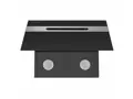 Maunfeld MOON 60 Glass Black Inox Insert.1