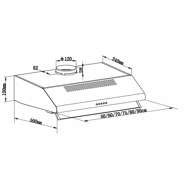 Maunfeld MP-1 60 White.13