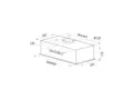 Maunfeld CROSBY PUSH 50 WHITE GL.1