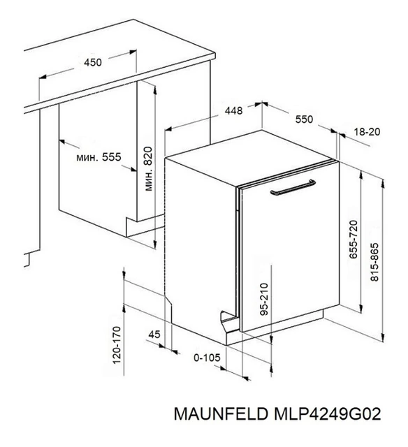 Maunfeld MLP4249G02.18
