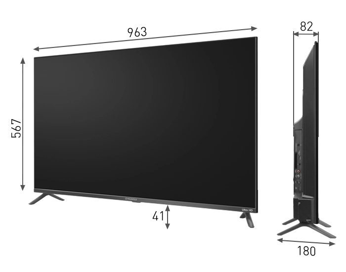 Maunfeld MLT43USD02G 4K Ultra HD.6