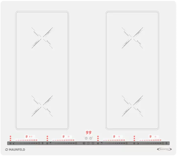 Индукционная варочная панель MAUNFELD CVI594SB2BGA Inverter.0