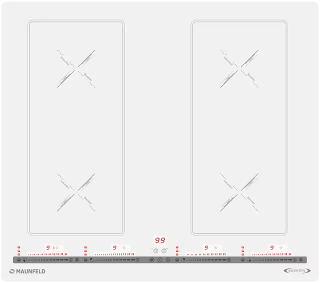 Индукционная варочная панель MAUNFELD CVI594SB2BGA Inverter.0