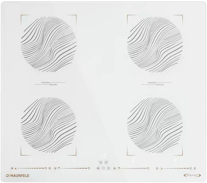 Индукционная варочная панель MAUNFELD CVI594SB2WHF Inverter.0